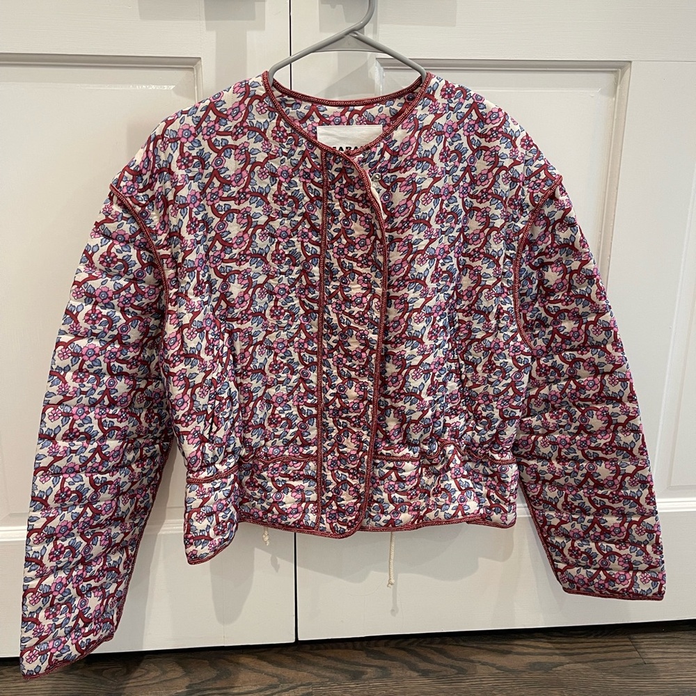 Isabel Marant Étoile - Gelio Quilted Floral-print Cotton Jacket